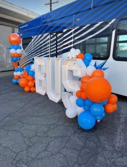 4ft Wooden Marquee Letters -used With Lights