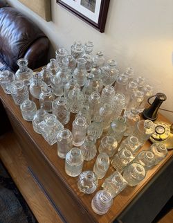 71 Antique Style Bud Flower Vases for Wedding Event 