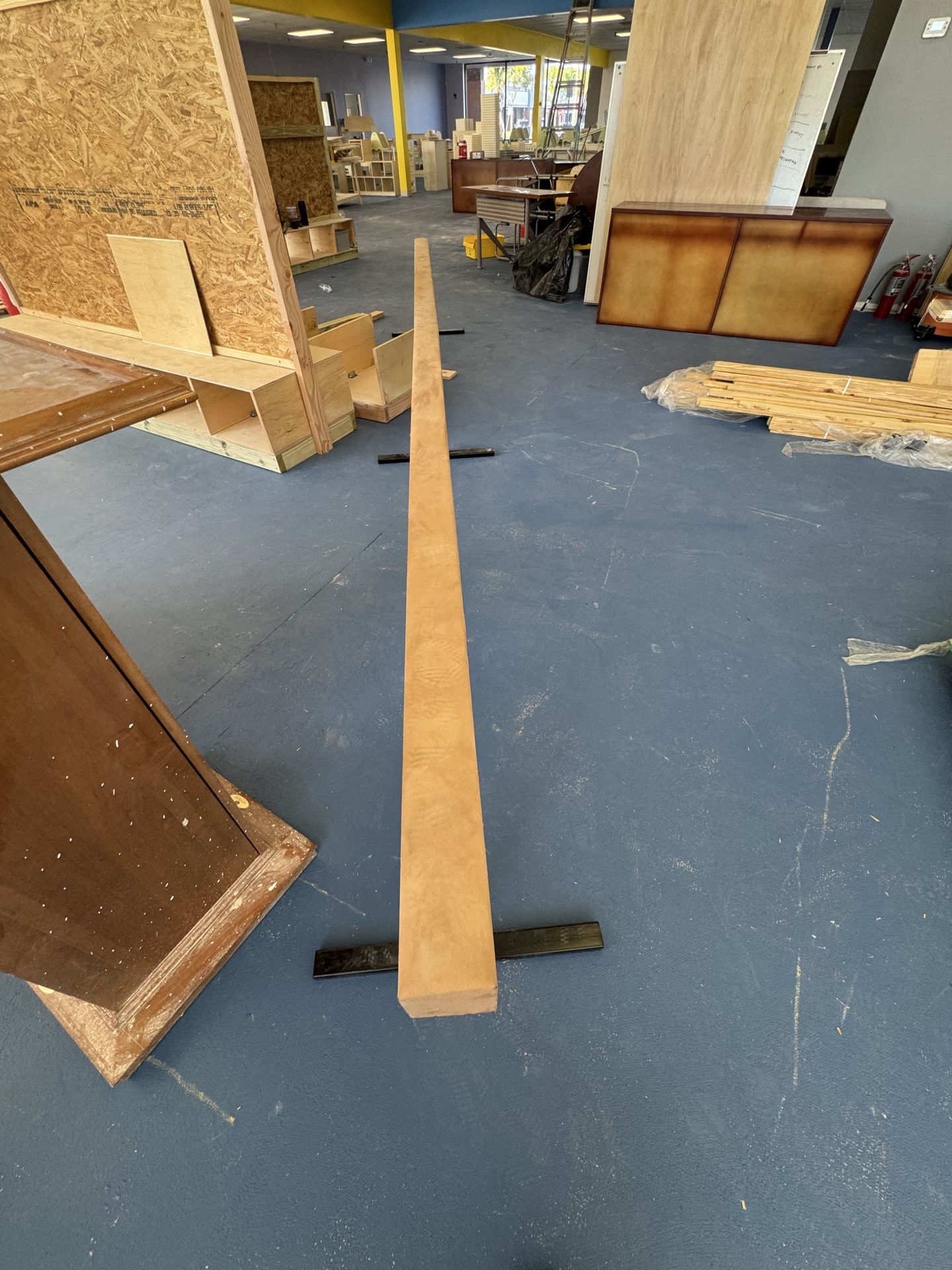 16 ft gymnastics balance beam
