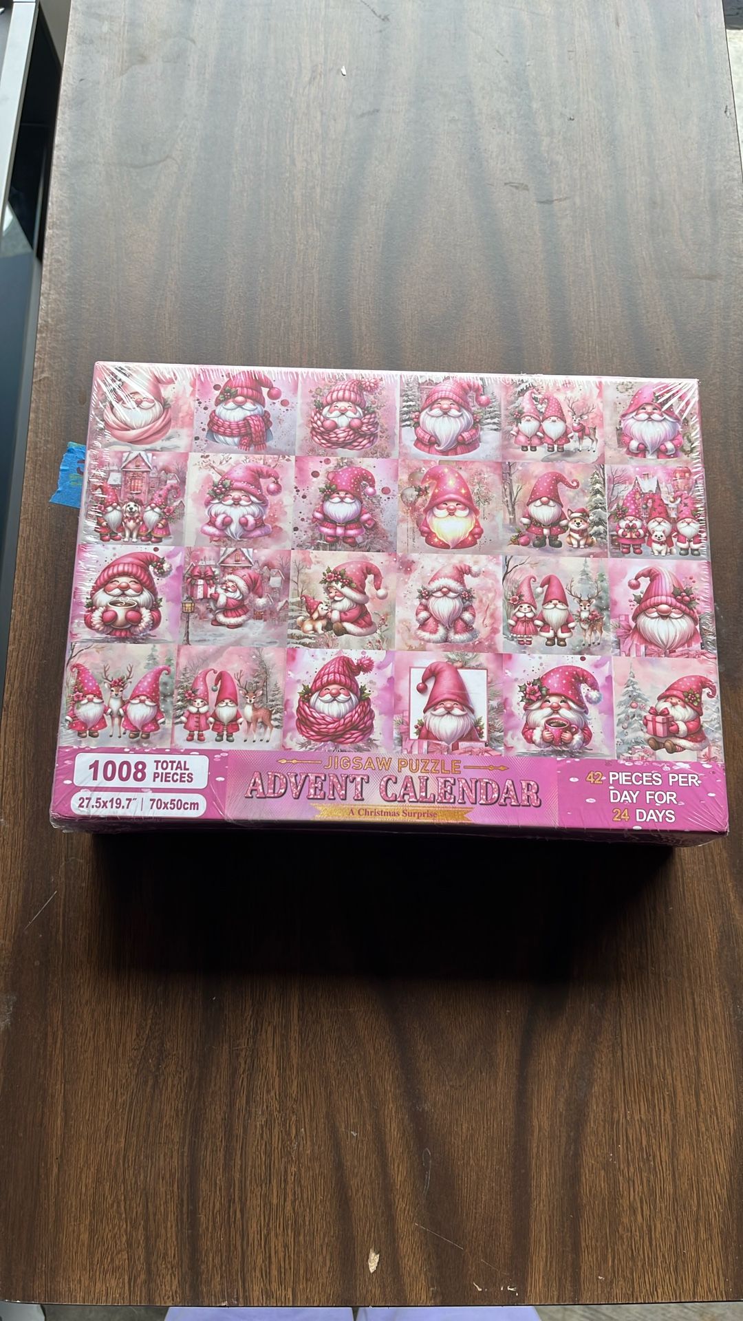 Jigsaw puzzle Advent calendar