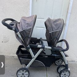 CHICCO DOUBLE STROLLER 