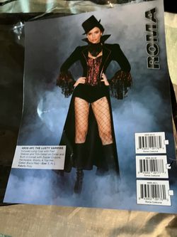 Lusty vampire costume size medium