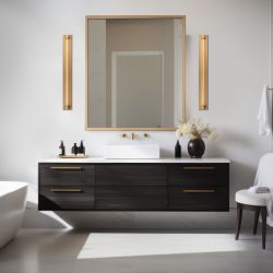 WAC / Kuzco Jedi 27" LED Vanity Light – Aged Brass – Ne