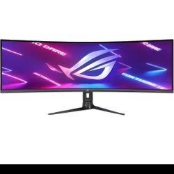 Asus ROG Strix XG49WCR 49" Dual Quad HD Curved Screen Gaming LED Monito