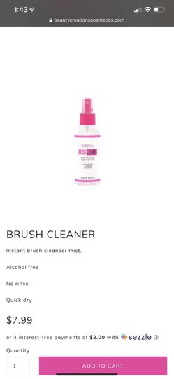 Brush cleaner