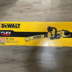 DEWALT 60V MAX 18in. Brushless Cordless Battery Powered Chainsaw, Tool Only