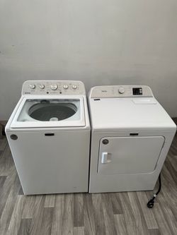 Maytag washer and electric dryer