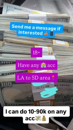 dm me if serious