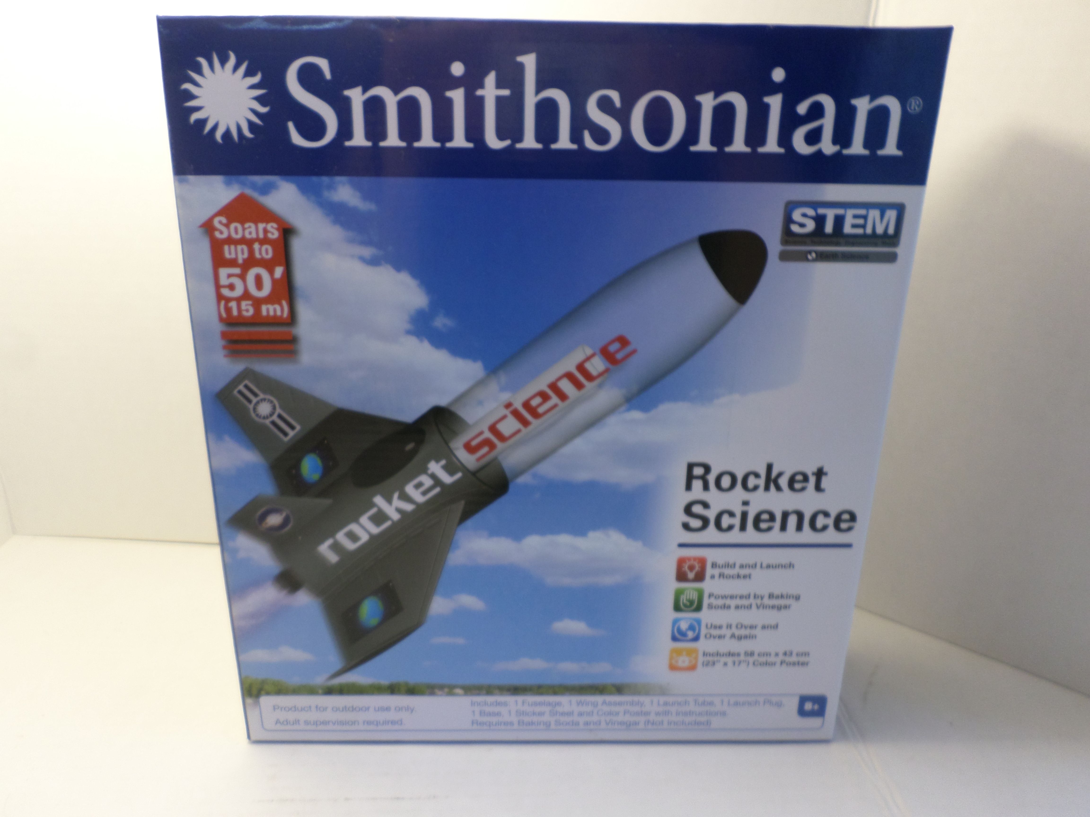 NEW IN BOX Smithsonian STEM Science Activities Rocket Science kit