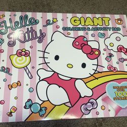 Hello Kitty Giant Activity/ Coloring Book