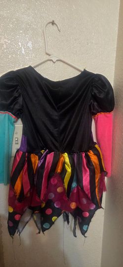 Girls Witch Halloween Costume Dress