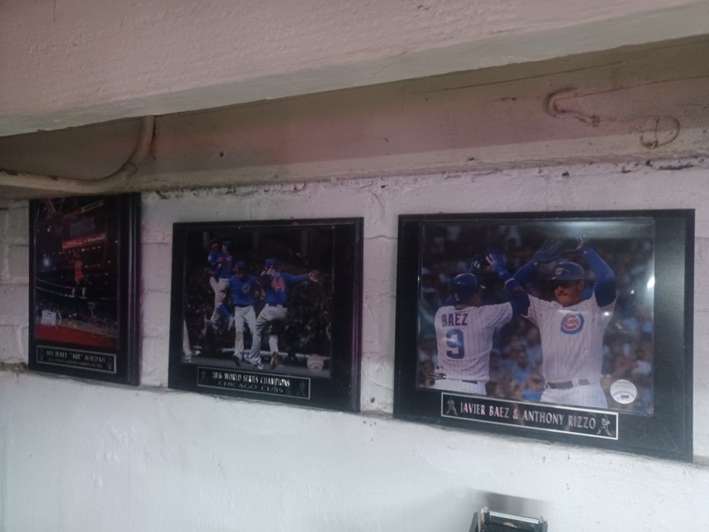 Chicago Bulls, Chicago Cubs Frames