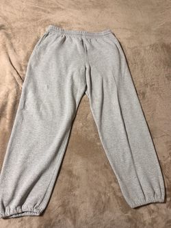 Gray Fleece Sweatpants