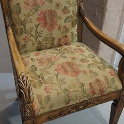 Antique Chair, Very Sturdy No Rips Or Stains $80