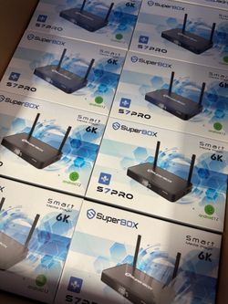 SUPERBOX S7 PRO S7 MAX S7 ULTRA VSEEBOX BLACKBOX SMART TV MEDIA PLAYER