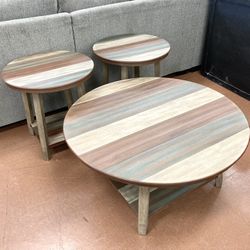 New Coffee Table Set  — TAKE THEM HOME 
