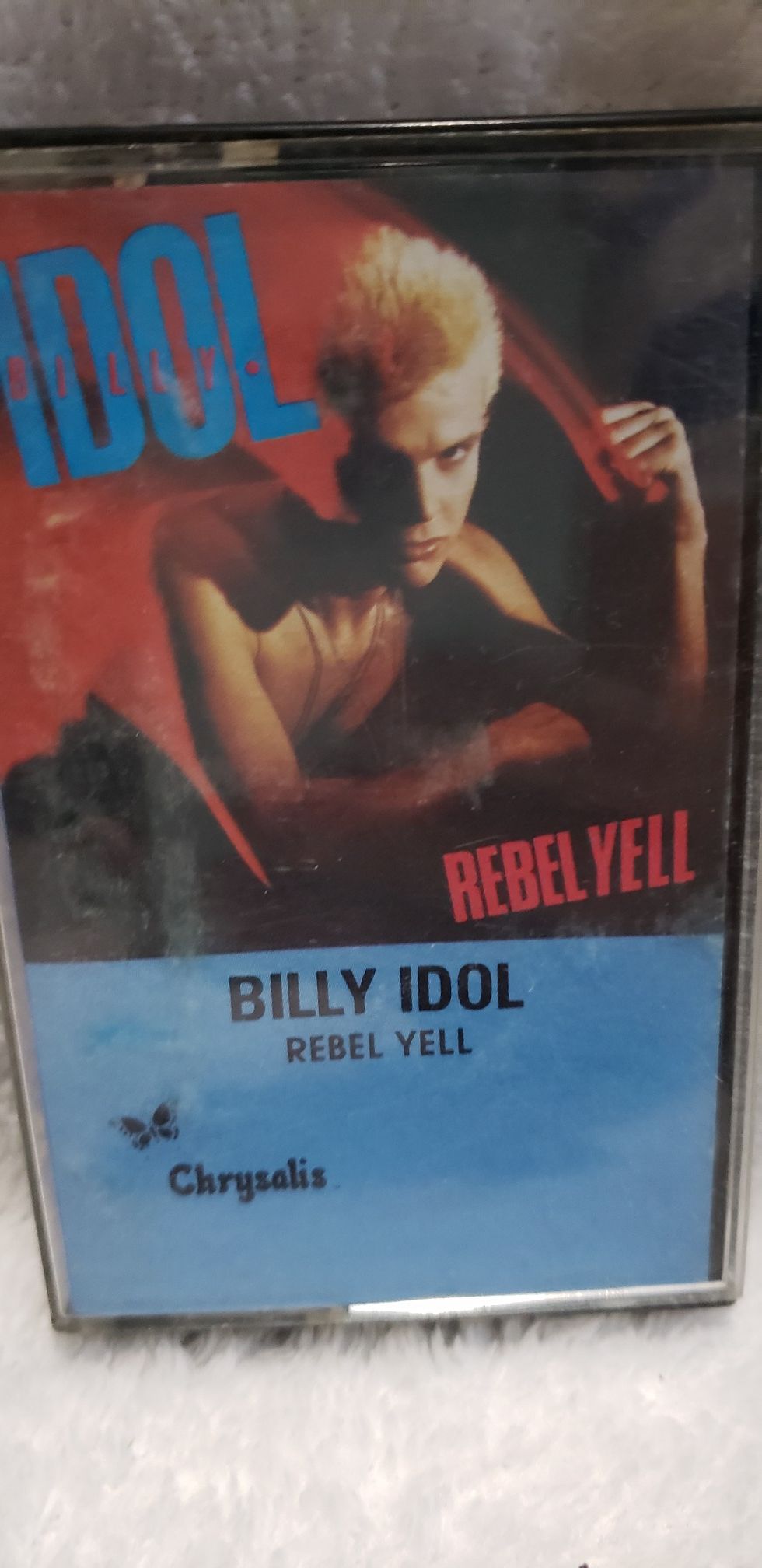 vintage 1980s Billy Idol cassette tape