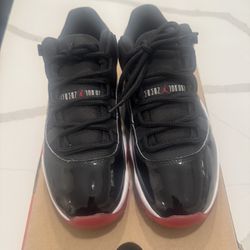 AIR JORDAN 11 RETRO LOW 'BRED' 