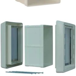 Ideal Pet Products
15 in. x 23.5 in. Extra Large Thru-the-Wall Ruff Weather Dual Flaps Including Kit for In-Wall Install Dog and Pet Door