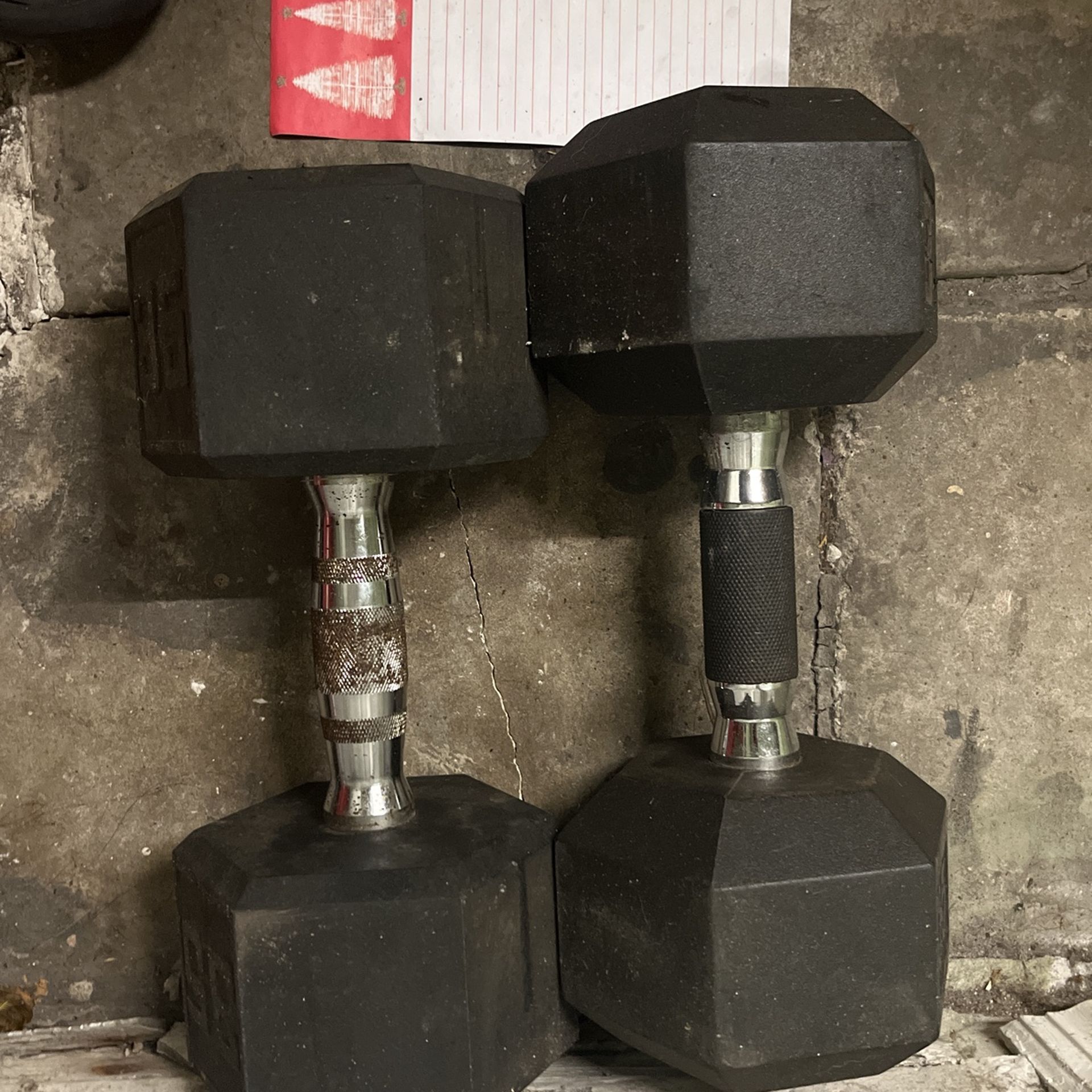 35lbs Dumbbells
