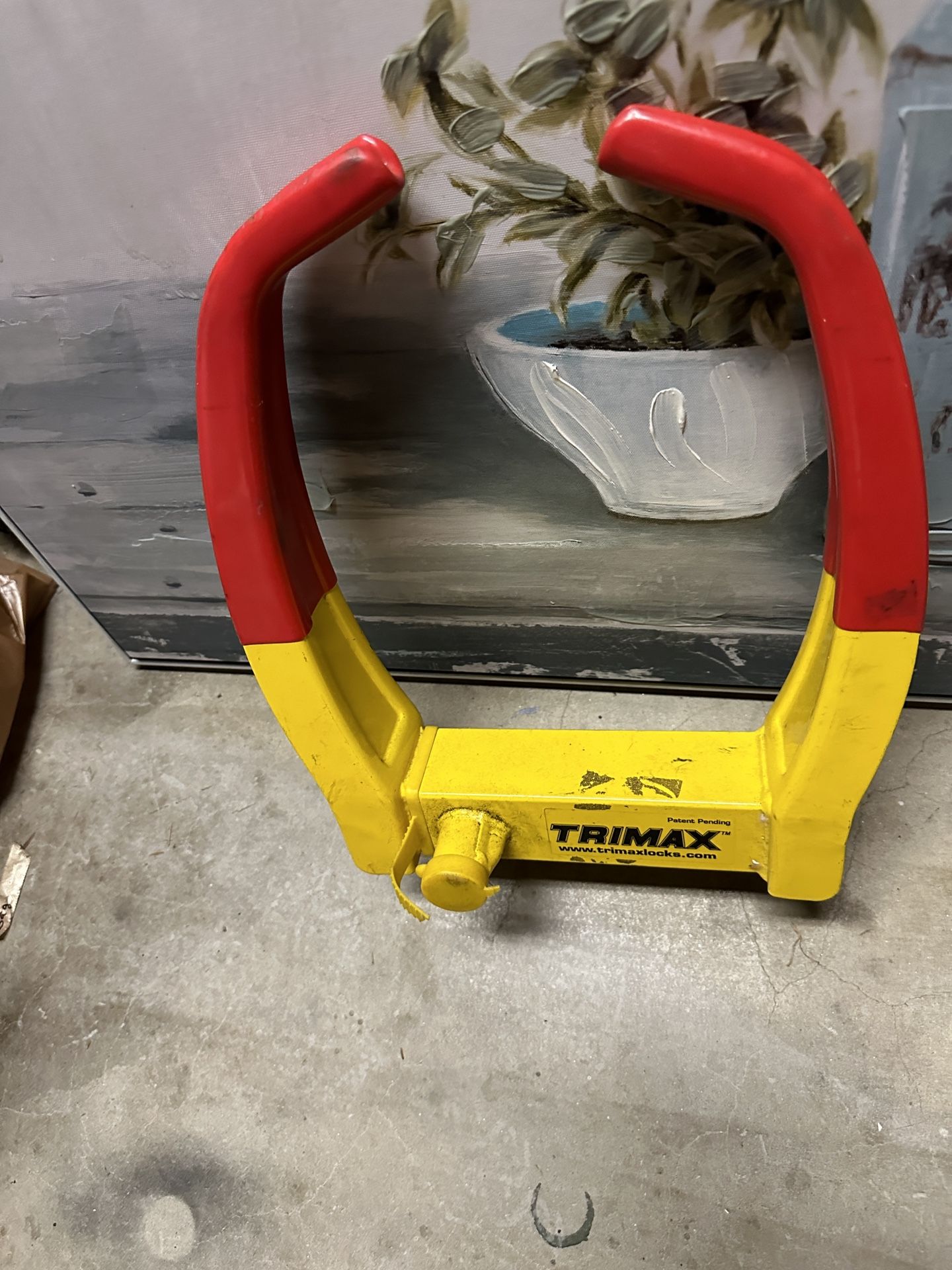 TRIMAX TCL65 - Trailer Wheel Lock - Fits 6 Trimax Wheel Chock Lock