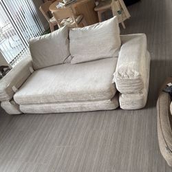 Modern Beige Sectional Sofa – Brand New, Doesn’t Fit Our Space