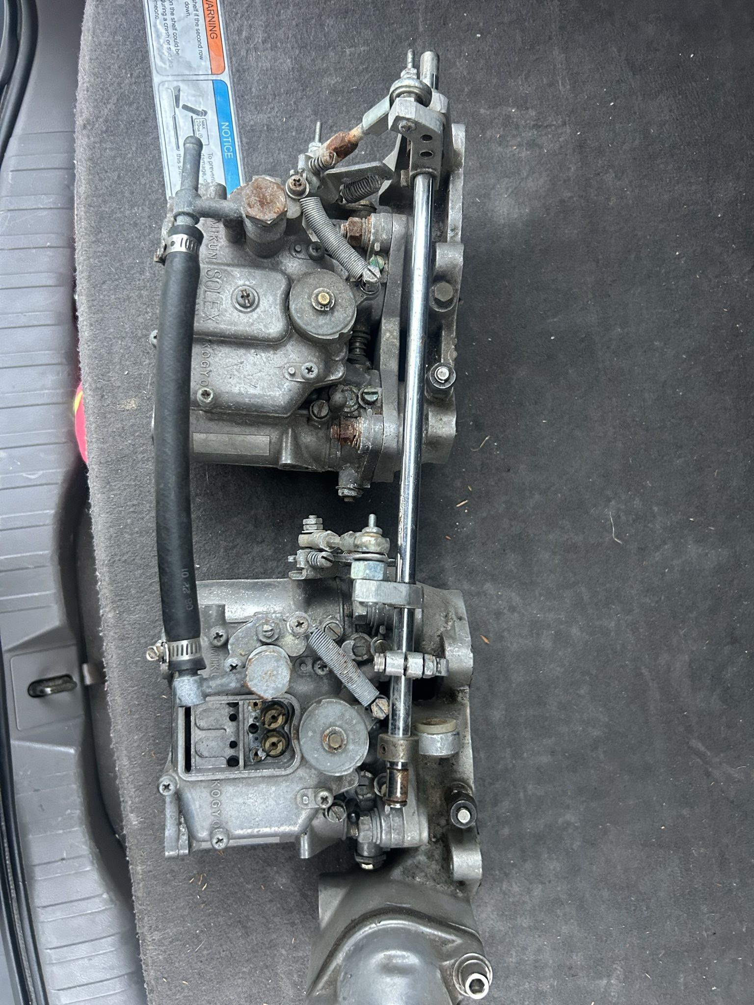Mikuni 40phh Toyota 22r Side Draft Manifold