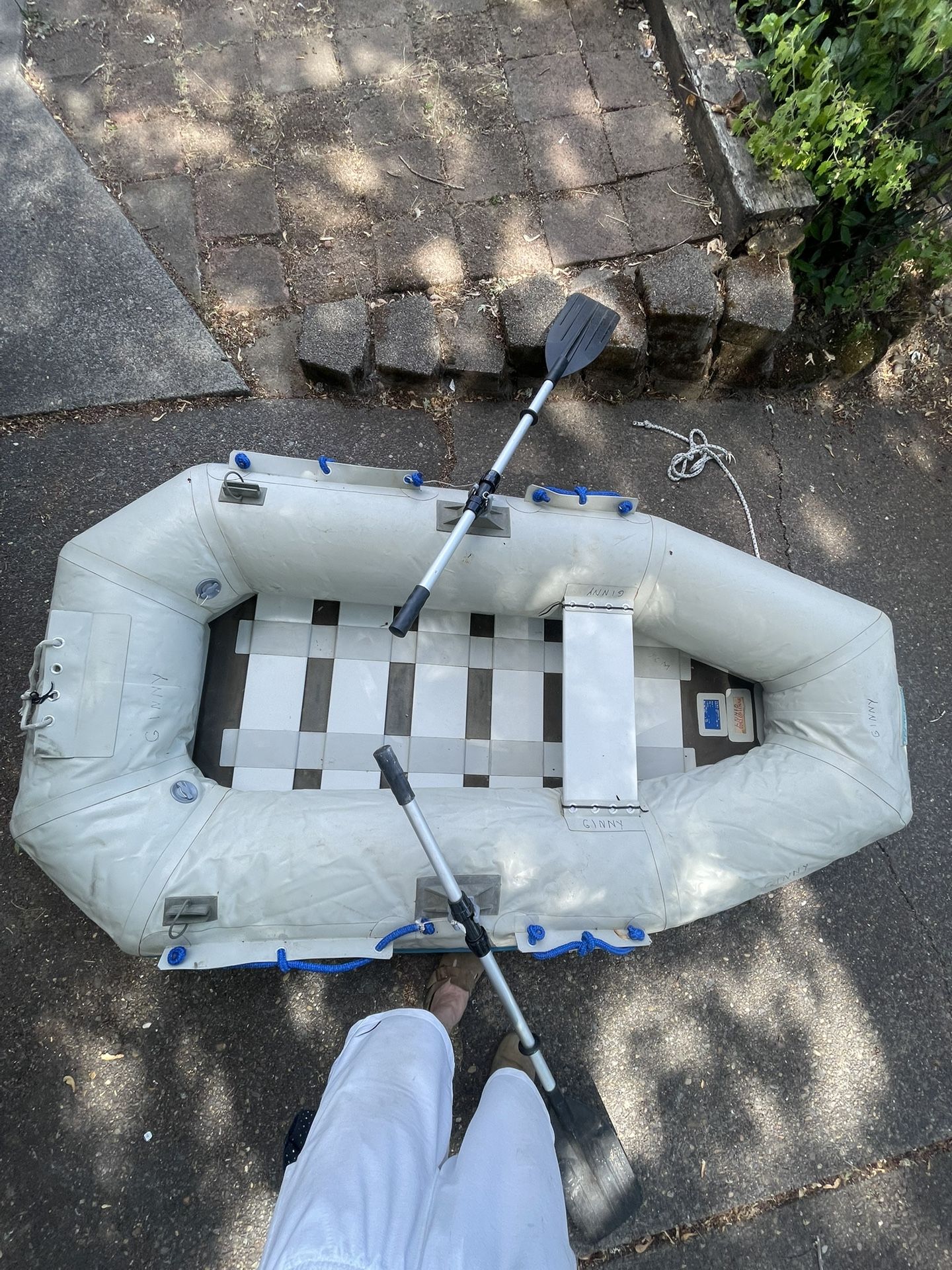 Dingy/Raft/Tender Hard Bottom Floor