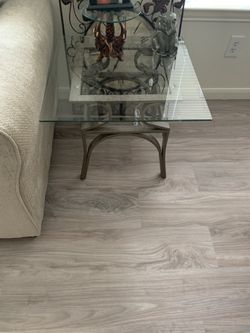 Coffee table and two end tables