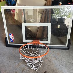 50-inch Basketball Backboard And Hoop