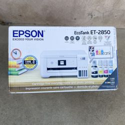 Brand New Epson EcoTank ET-2850 Wireless All-In-One Color Printer – Sealed Box