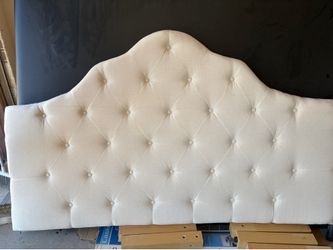 Queen headboard and frame