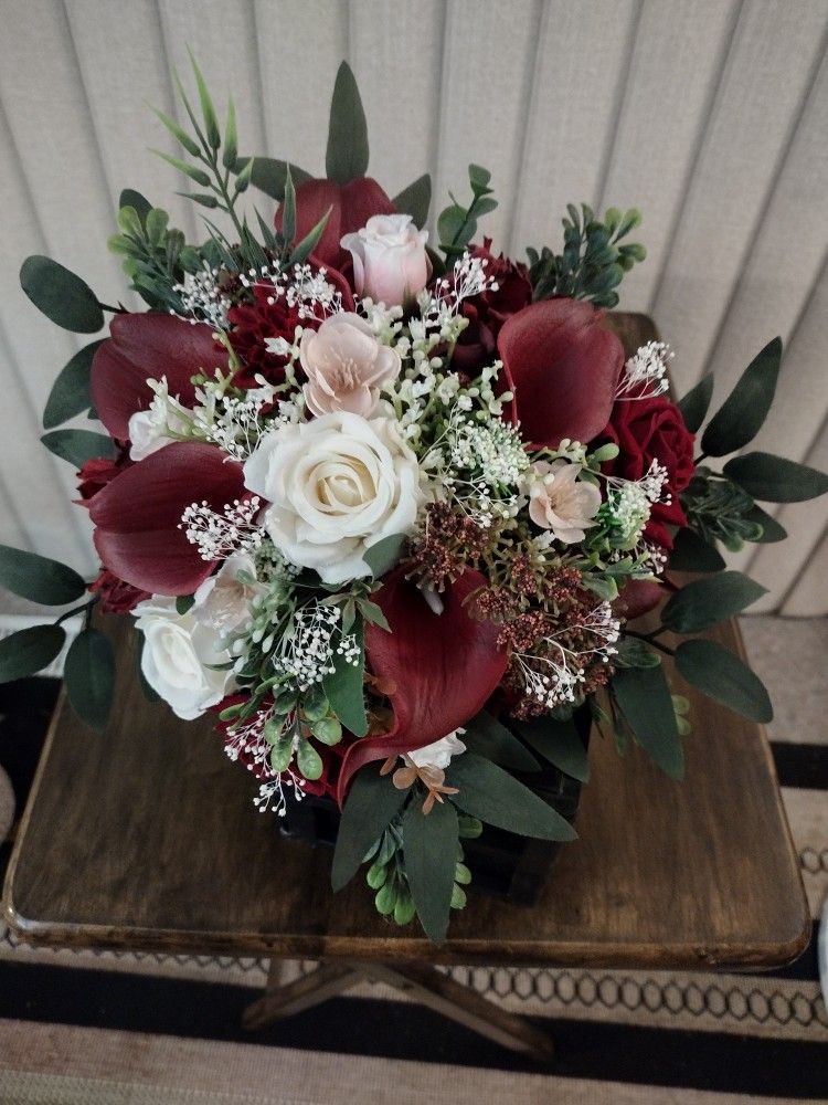 Custom Silk Wedding Bouquets