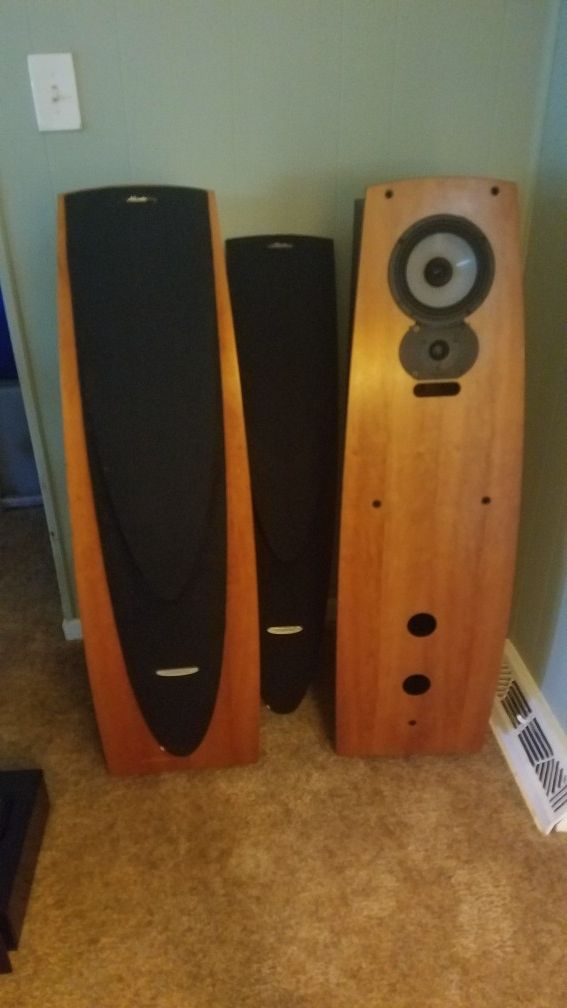 Aliante Linea PF Pininfarina speakers RARE 3 way special edition