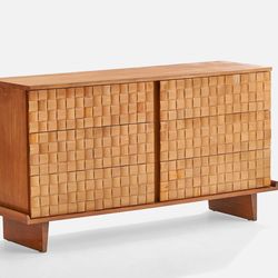 Paul Laszlo Basket Weave Dresser