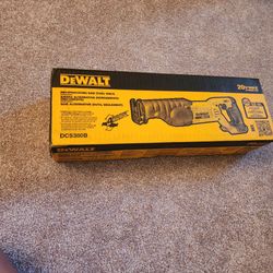 New unopened dewalt 20v reciprocating saw sawzall