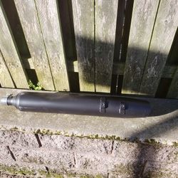 Harley Davidson Straight Pipe Muffler Great Condition