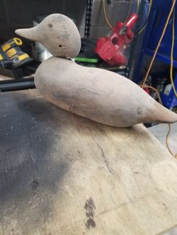 Vintage 19th century duck decoys