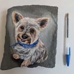 Custom Portraits On A Rock 