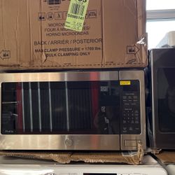 GE Profile 2.2 Cu. Ft. Countertop Microwave Oven in Stainless