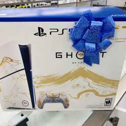 PlayStation 5 Slim Disc Ghost Of Yotei 