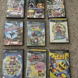 Nintendo Gamecube Games For Sale! Mario, Kirby, Dragon Ball Z, Pac-Man!