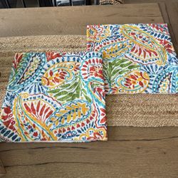 Outdoor Cushion Covers (Set of 2) 18x18