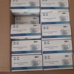 Face Masks Black/White 