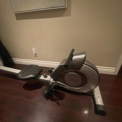 Sunny Magnetic Rowing Machine w 53.4" Extended Slide Rail