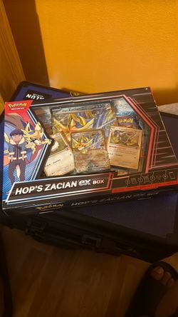 Pokémon Hop's Zacian ex Box