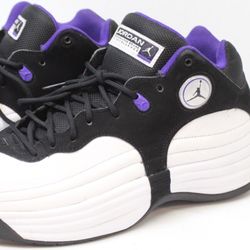 Nike Air Jordan Jumpman Team I White Black Field Purple CV8926-105 Men's 10.5 US