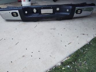 Sale Rear Bumper for Silverado 2008 In good Condition $150 Obo