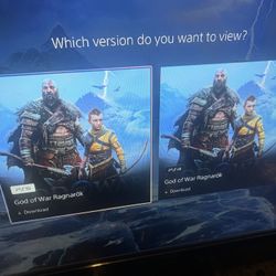 Ps5 God Of War Ragnorok Edition 2 Controllers 