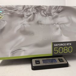 MSI NVIDIA RTX 5080 16GB SUPRIM LIQUID SOC Graphics Card